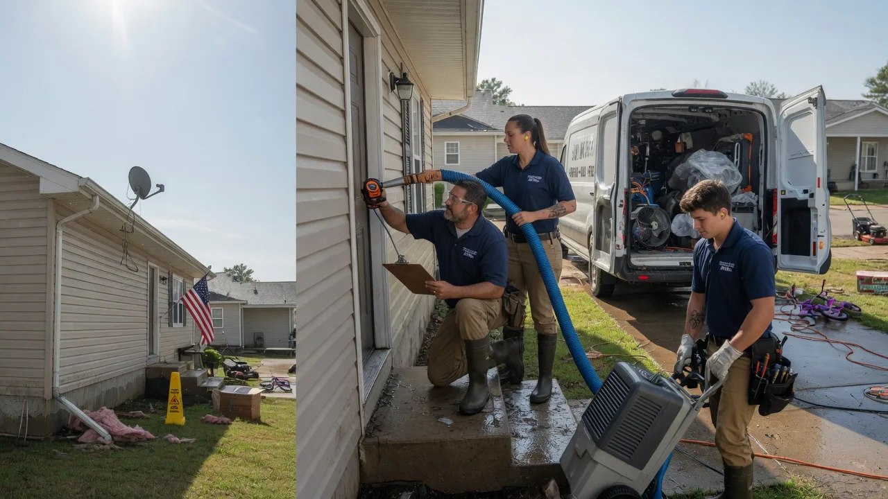 Ceiling Water Damage Restoration in Benton Harbor, MI near me
